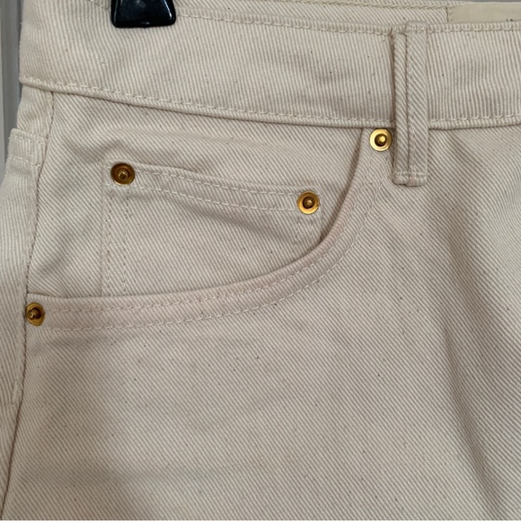 Sezane Niels Short in Ecru Denim - Picture 6 of 8